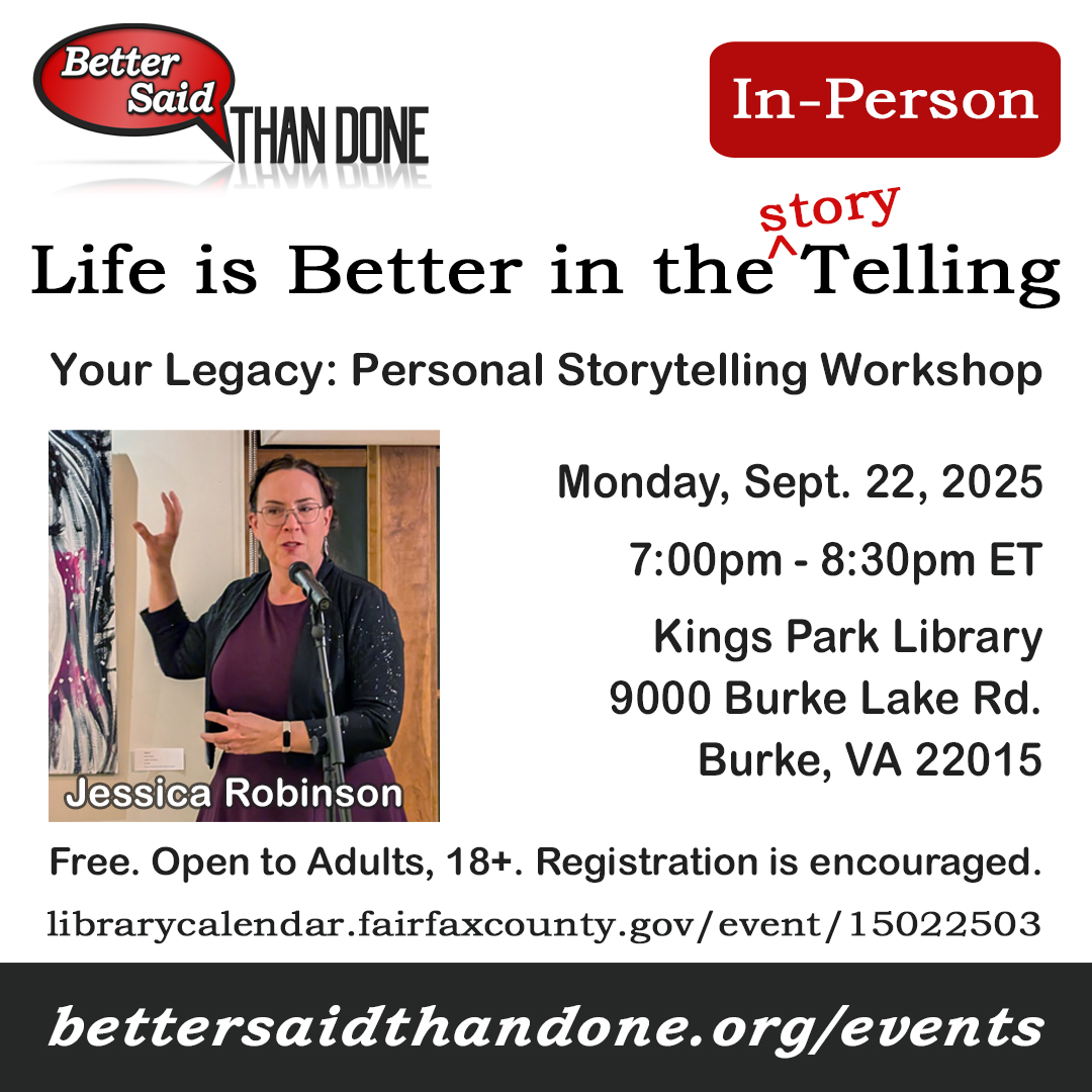 Kings Park Storytelling Workshop